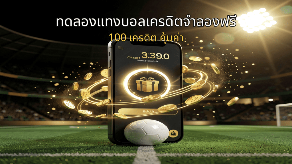 ทดลองแทงบอลเครดิตจำลองฟรี
