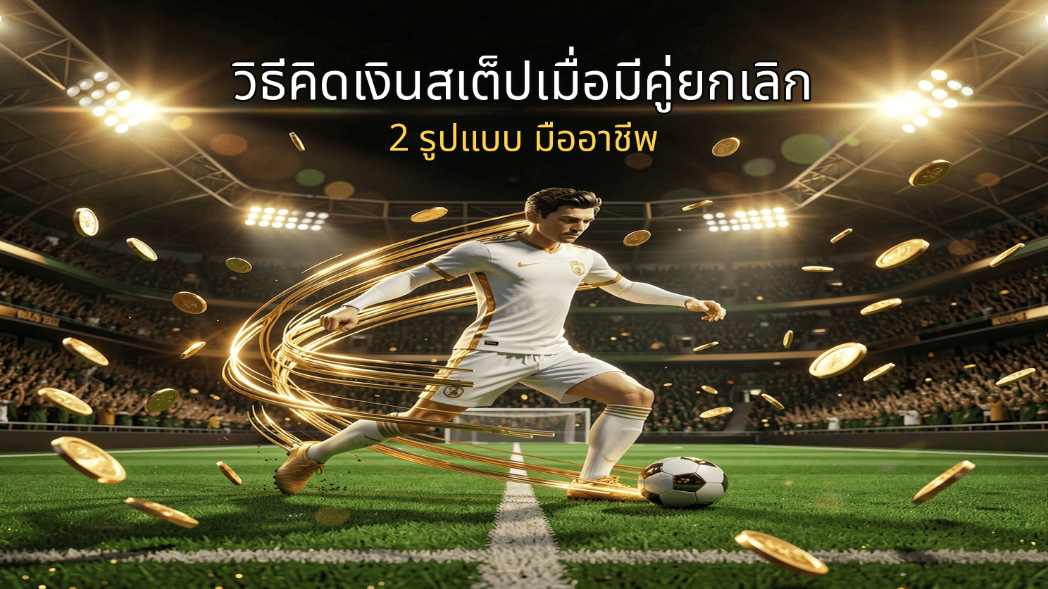 วิธีคิดเงินสเต็ปเมื่อมีคู่ยกเลิก