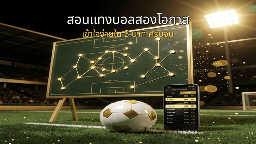 สอนแทงบอลสองโอกาส