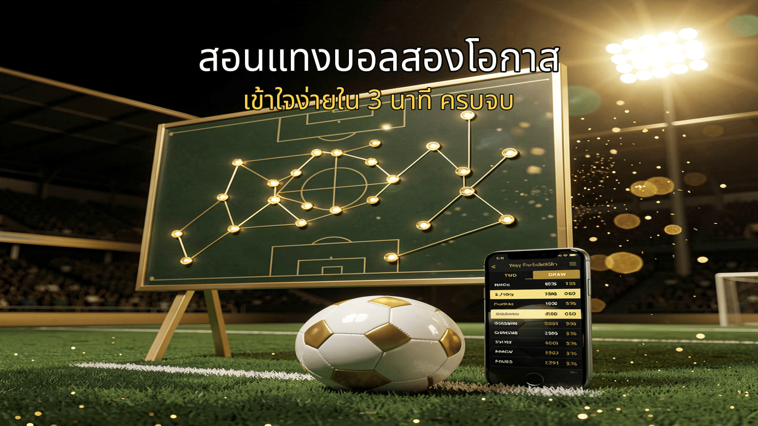 สอนแทงบอลสองโอกาส